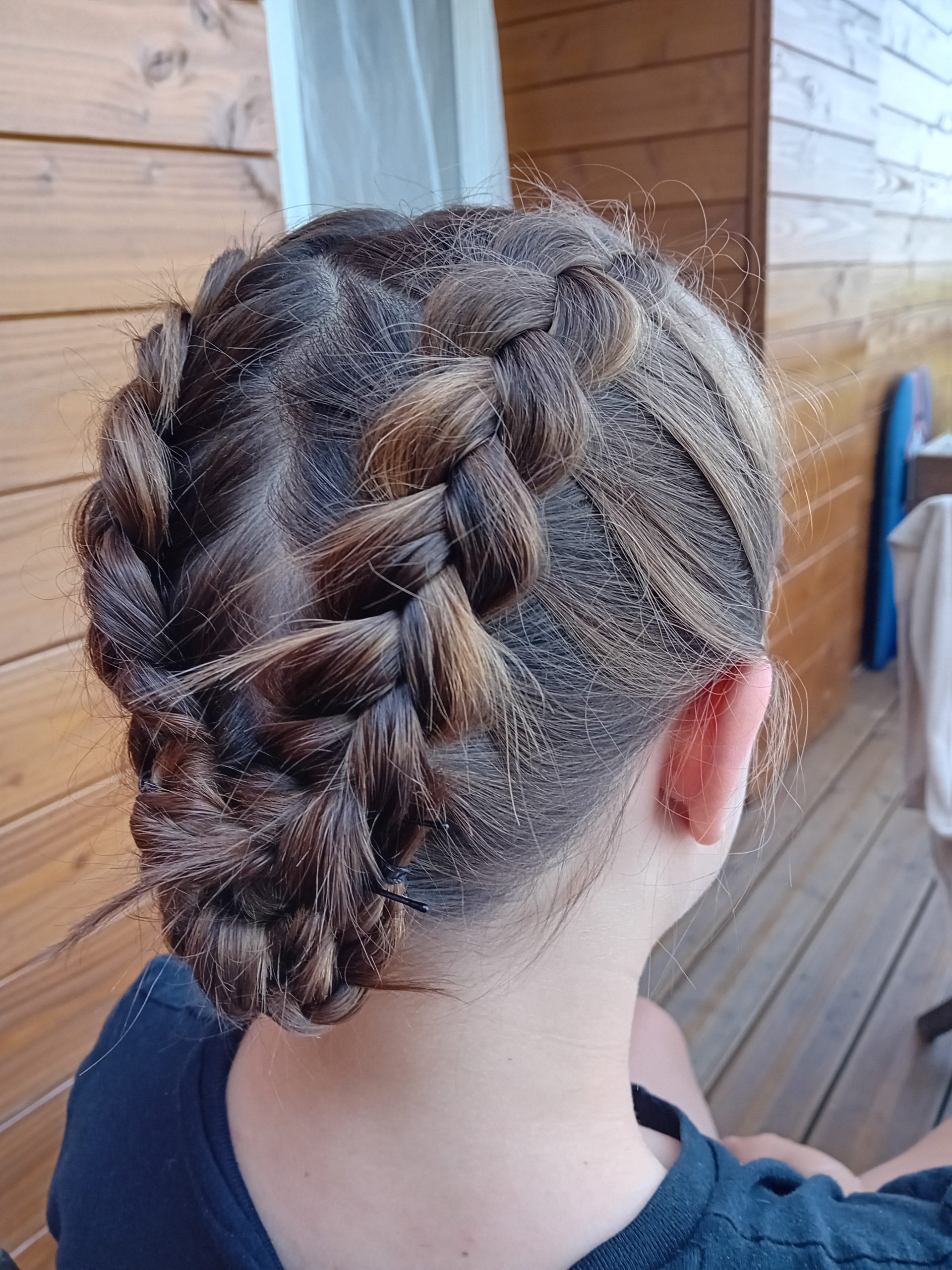 coiffure fille, tresse